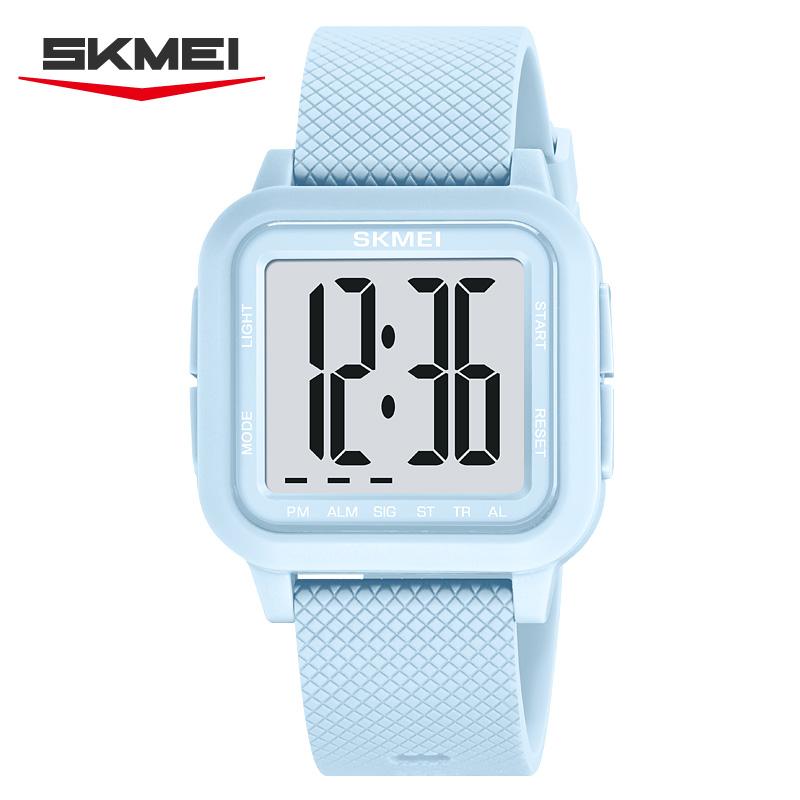 SKMEI 2691 Электронные часы Новые Модные Спортивные С Большим Цифровым Дисплеем Цифровые Часы Водонепроницаемые Таймер Будильник Мужские