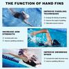 Adjustable Swimming Paddles Profession Hands Unisex Swim Paddles Hand  Adult and Junior