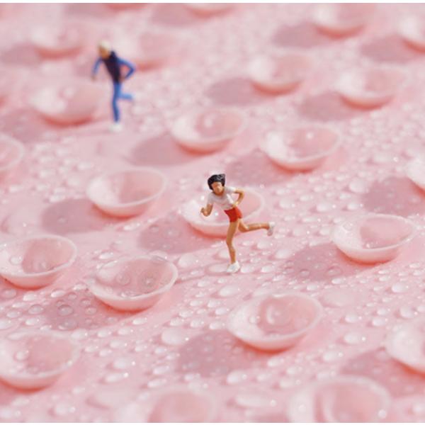 Yeoni Factory Нескользящая подушечка для щетки для ног Розовый, 1 упаковка, 1 шт.