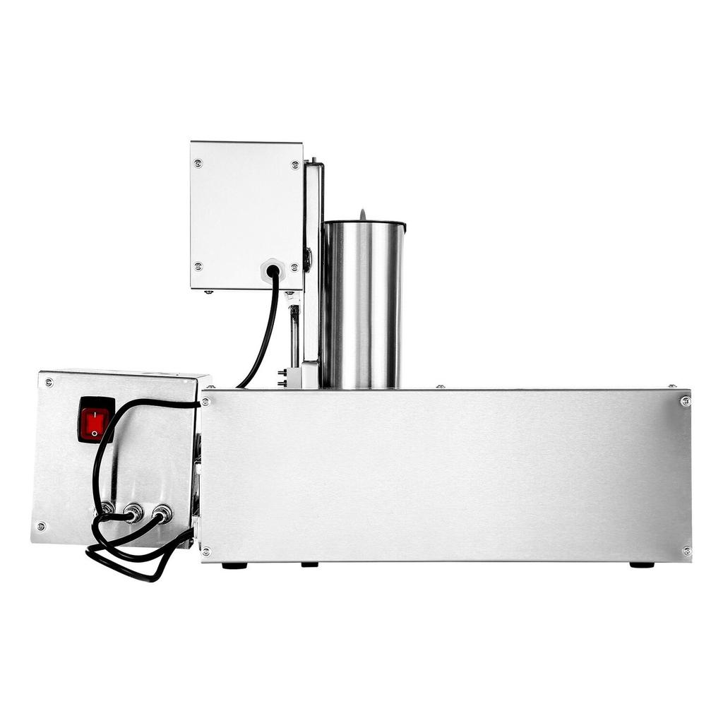 Commercial Automatic Donuts Machine, 4 Rows Donuts Making Equipment, 240 pcs/hour Electric High Power Doughnut Maker, Stainless Steel Frying Auto