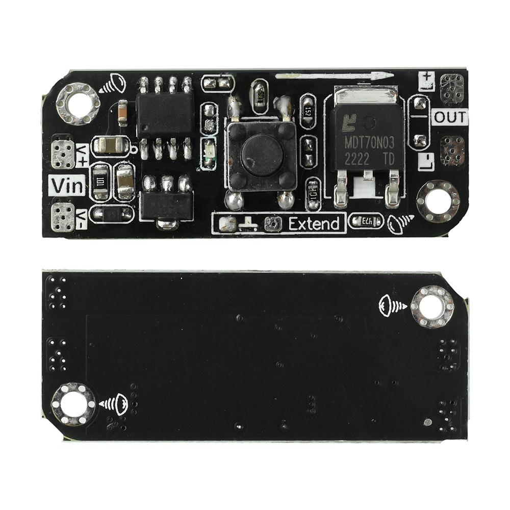 Модуль драйвера светодиодов DC 5-24V Платформа ШИМ-диммирования Постоянное напряжение для светодиодных лент Световых планок Панелей Плавная регулировка яркости