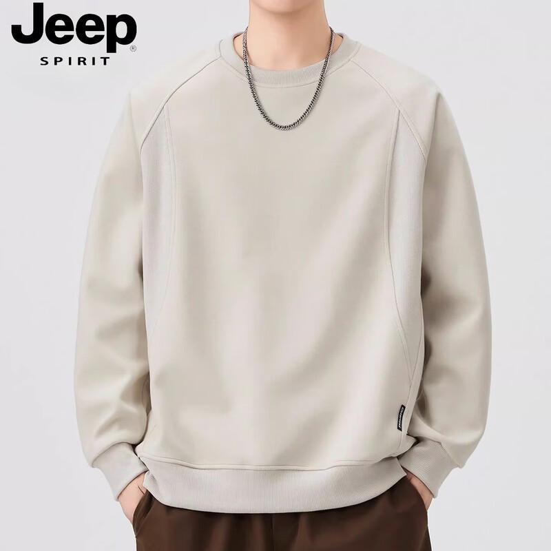 Мужской пуловер с круглым вырезом JEEP SPIRIT