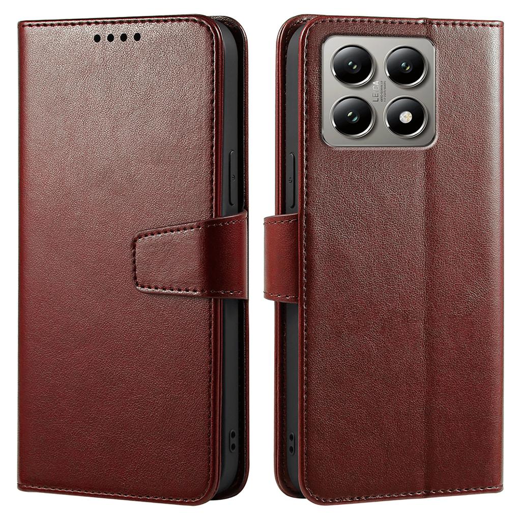 Для Xiaomi 14T Pro Чехол Подставка Держатель для карт Кошелек Кожаный Чехол для телефона