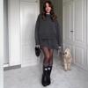 Winter Autumn Chic Knitted Two Piece Set Women Fashion Preppy Style O Neck Loose Sweater A Line Mini Skirt Sets Female Outfits