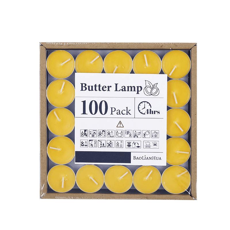 Беспламенные, без запаха чайные свечи для ароматерапии