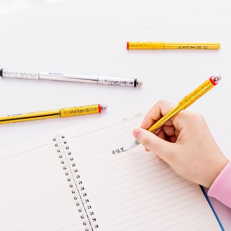 2 шт. Творческие пластиковые магнитные гелевые ручки en Hoops для детей, подарочные новинки, школьные принадлежности, Stude