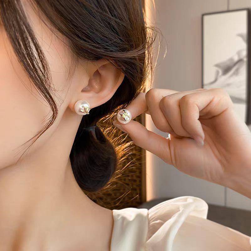 Серьги-пусеты «Триумфальная арка» - Уникальный французский дизайн класса люкс