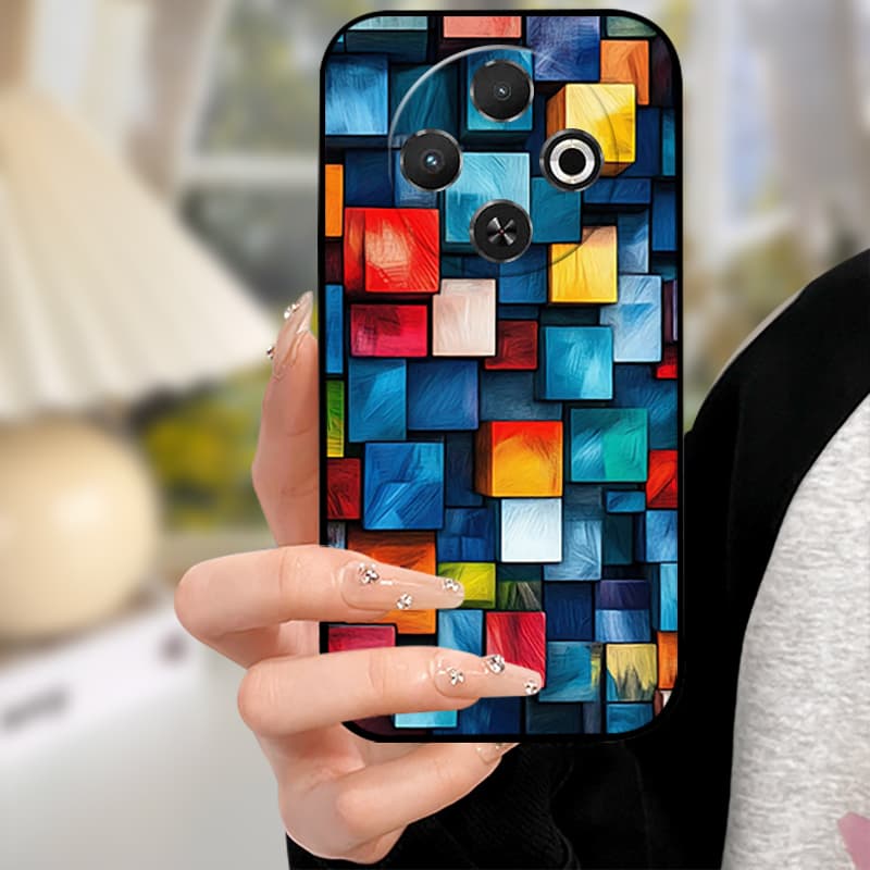 Чехол для телефона Tecno Spark 30C ТПУ Силикон Защита камеры Задняя крышка Для Tecno Spark 30 30C 30 C 4G Мягкий Тонкий ТПУ Funda Capa