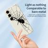 For Samsung Galaxy S25+ Case Spider Pattern Printing Straight Edge TPU Phone Back Cover