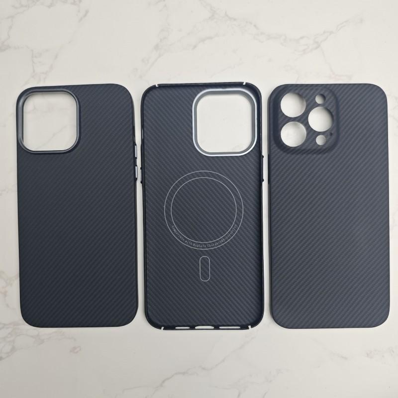 Kevlar Aramid Fiber Magnetic Phone Case IPhone 14 Pro Max 13