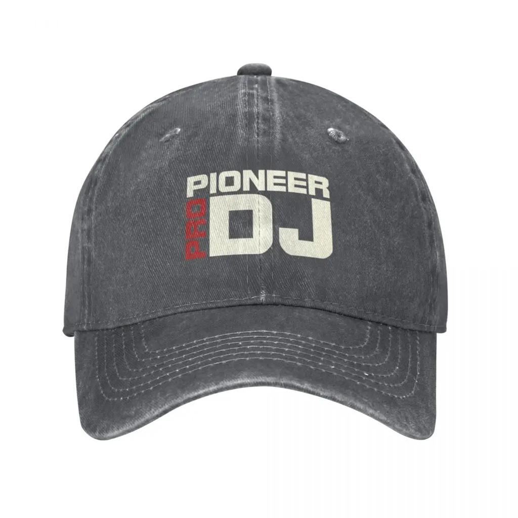 Желто-красные Джинсовые Бейсболки Pioneer Dj Pro Унисекс Ретро Стиль Стиранные Кепки для Унисекс Ковбойских Активностей Шляпы Кемпинг Кепка с Козырьком