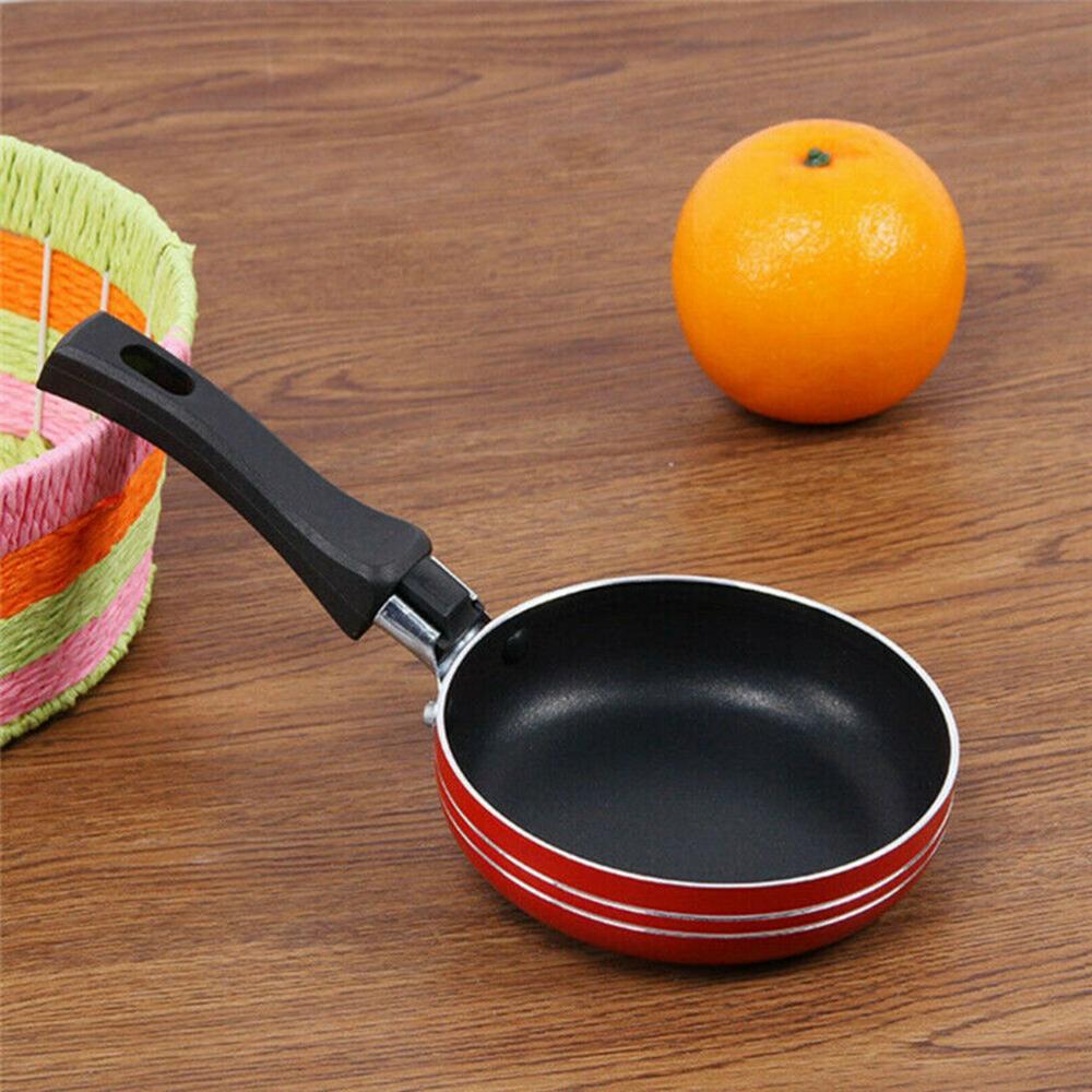 Fried Eggs Mini Non-stick Round Griddle Pan Frying Pan Skillet Saucepan