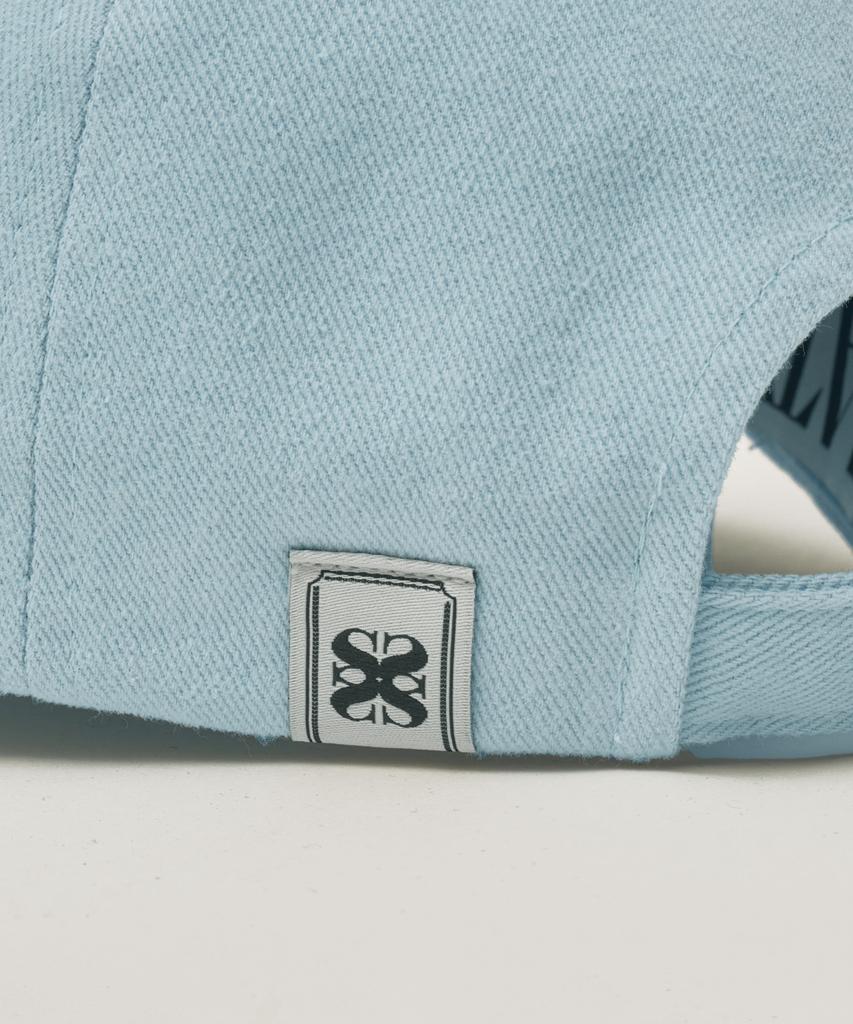 Кепка-бейсболка с 5 панелями Bon Voyage, небесно-голубая