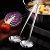 1 Pcs New Stainless Steel Pot Soup Spoon Multifu Spoon Separating Soup Residue Dual-purpose Spoon Kitchen Cooking Tools
