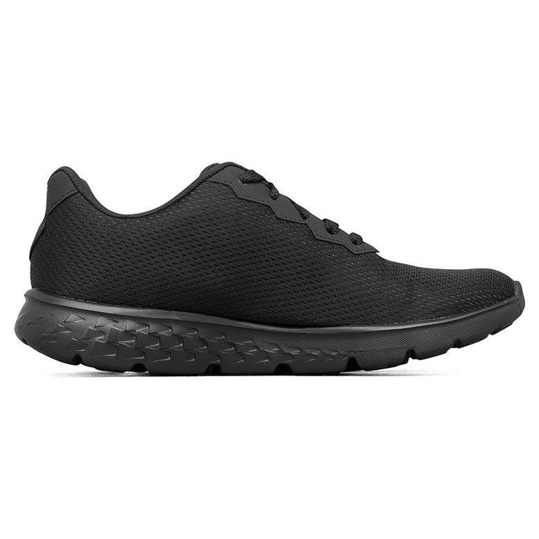 Skechers Go Run 400 Удобная и дышащая ткань Низкие повседневные кроссовки для бега Женские Черные 14351-BBK