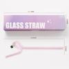 Gift Box Set Drinking Tube Juice Milk Drinking Tea Coffee Straw  Bar Accessories