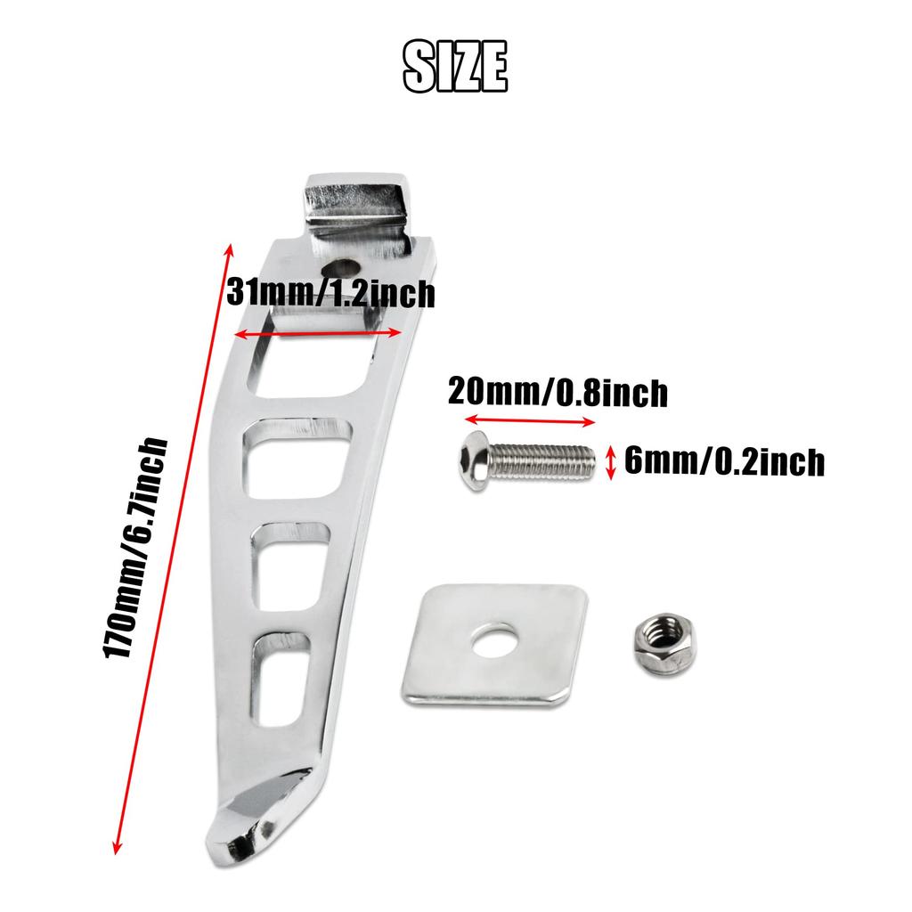 For Kickstand Extension Fit Dyna 1993-2017