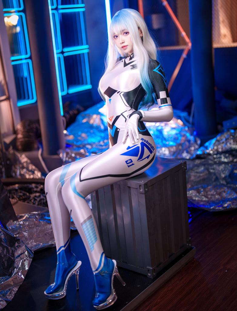 Сексуальные колготки на все тело с гладкой и блестящей спиной, танцевальные колготки для косплея LOST-G, перчатки, молния, (Размер L, БЕЛЫЙ)