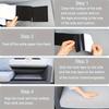 1pc 10cm/3.94in Strong Self-adhesive Fastener Tape 11CM X 2M Hook and Loop Back Nylon Sticker Adhesive Tape