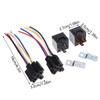 12V 24V 5Pin Automotive Relay 40A With Harness Protective Car Relay Socket for Air Conditioner System