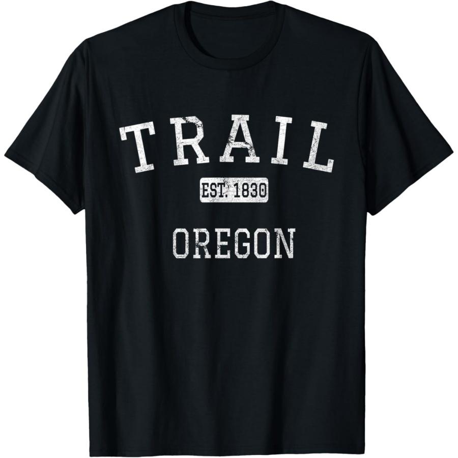 Trail Oregon OR Vintage T-Shirt