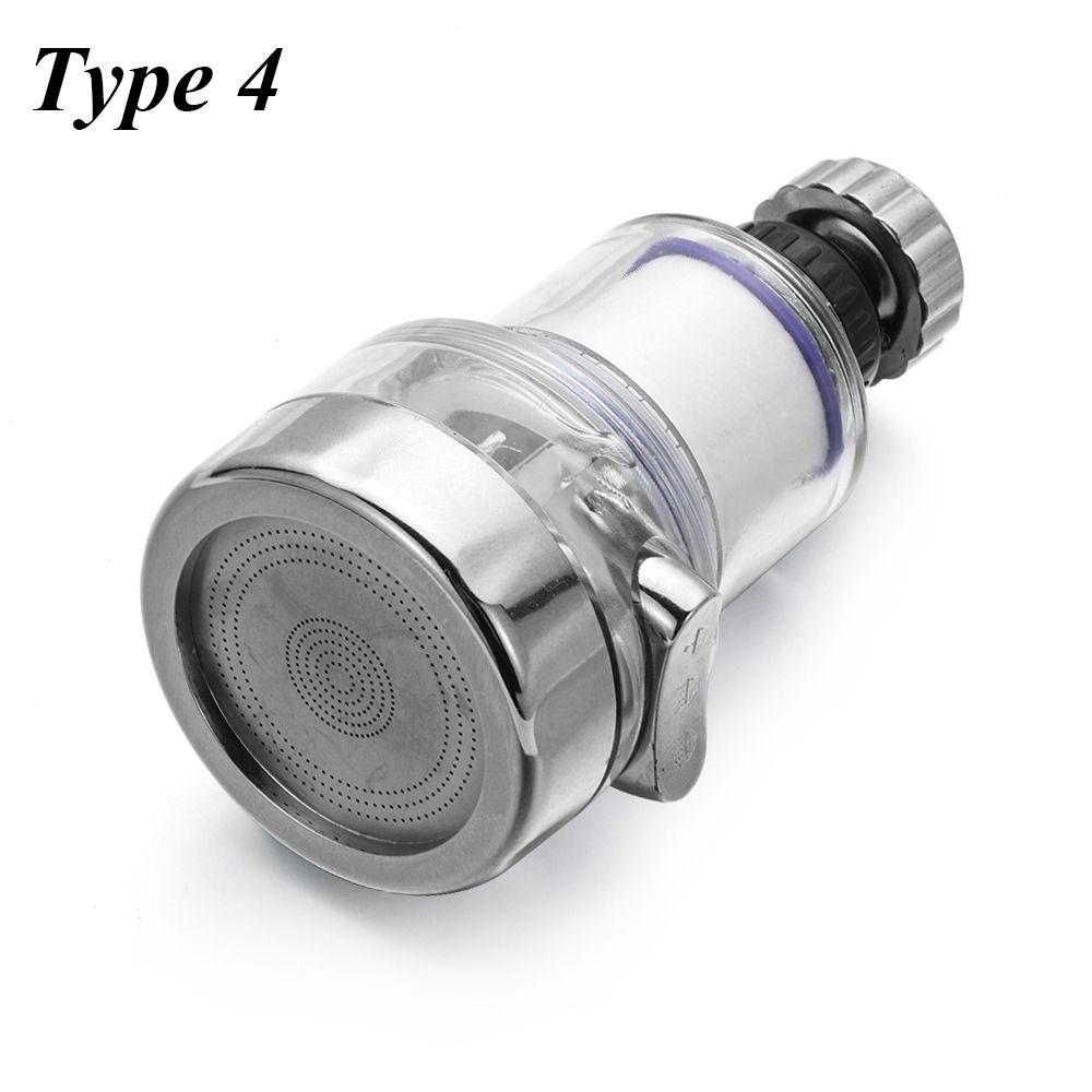 360° Aerator Connector Sprayer Filter Diffuser Tap Head Swivel Tap Water Purifier Faucet Nozzle