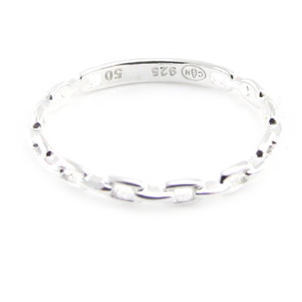 Серебряное кольцо "Lien d'Amour" - 10x2 мм