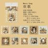 20pcs/lot Memo Pads Material Paper Rococo Garden Collection Journal Scrapbooking Card Background Decoration Paper