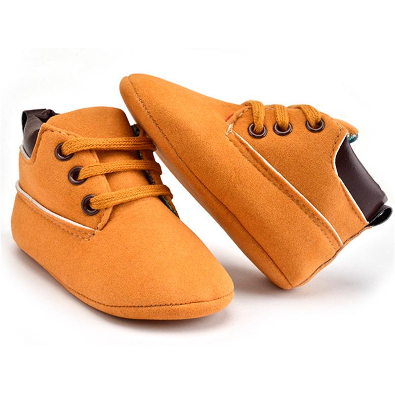 Новые детские туфли для маленьких мальчиков на мягкой подошве из искусственной кожи, обувь для первых ходунков, обувь для кроватки, нескользящая обувь, обувь для кроватки