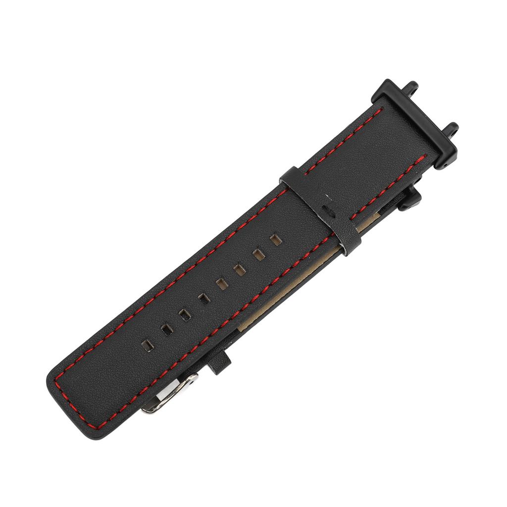 Watch Band for T Rex 3 PU Leather Adjustable Sweat Resistant Breathable Smart Watch Replacement Strap with Screwdriver