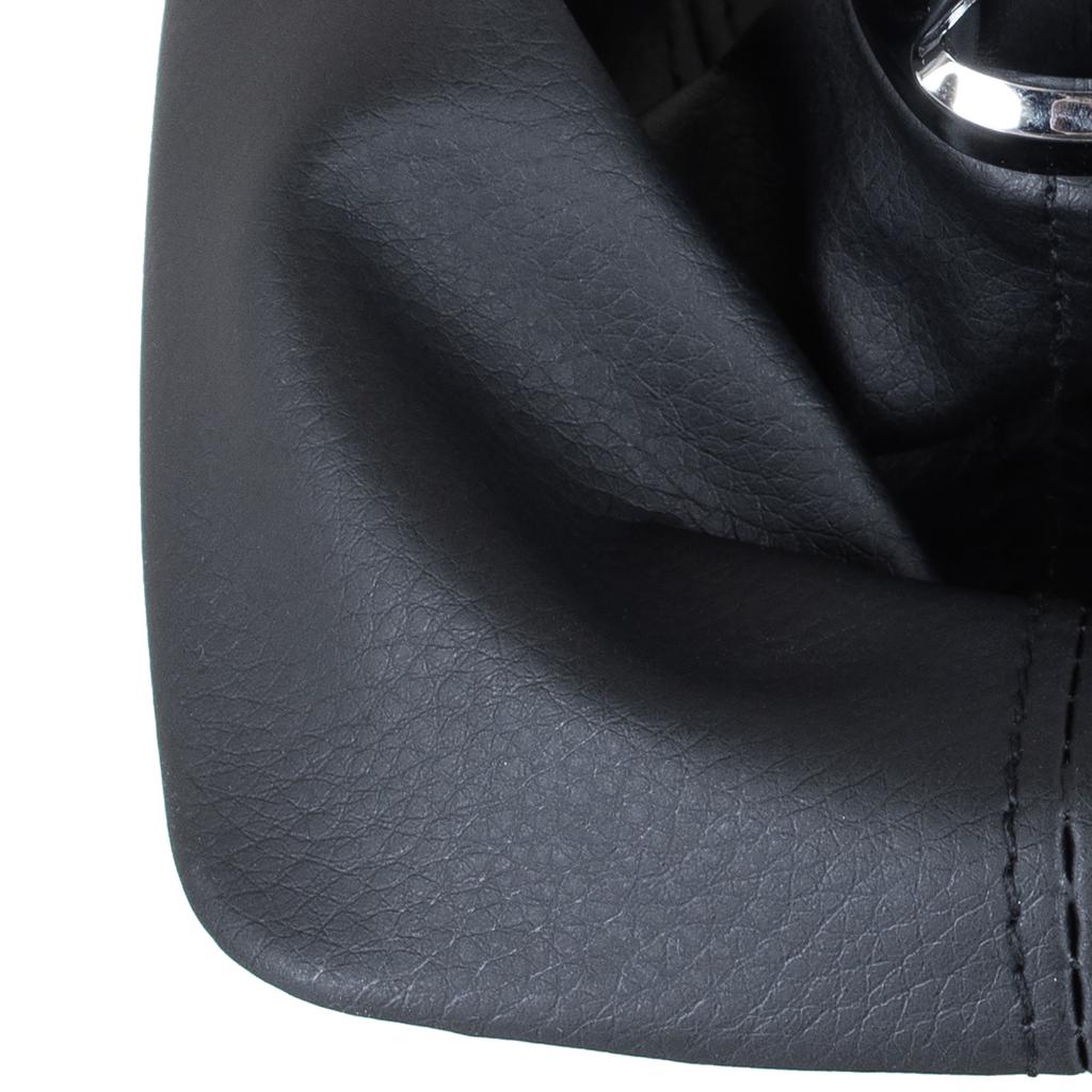 Skoda Octavia II 07-14 gear shift knob BLACK ABS + gaiter with frame 5 SPEEDS