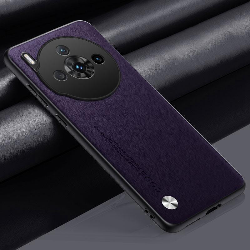 Luxury PU Leather Case For Nubia Z60S Pro Back Cover Matte Silicone Full Protection Phone Case For ZTE Nubia Z60S Pro 5G Coque