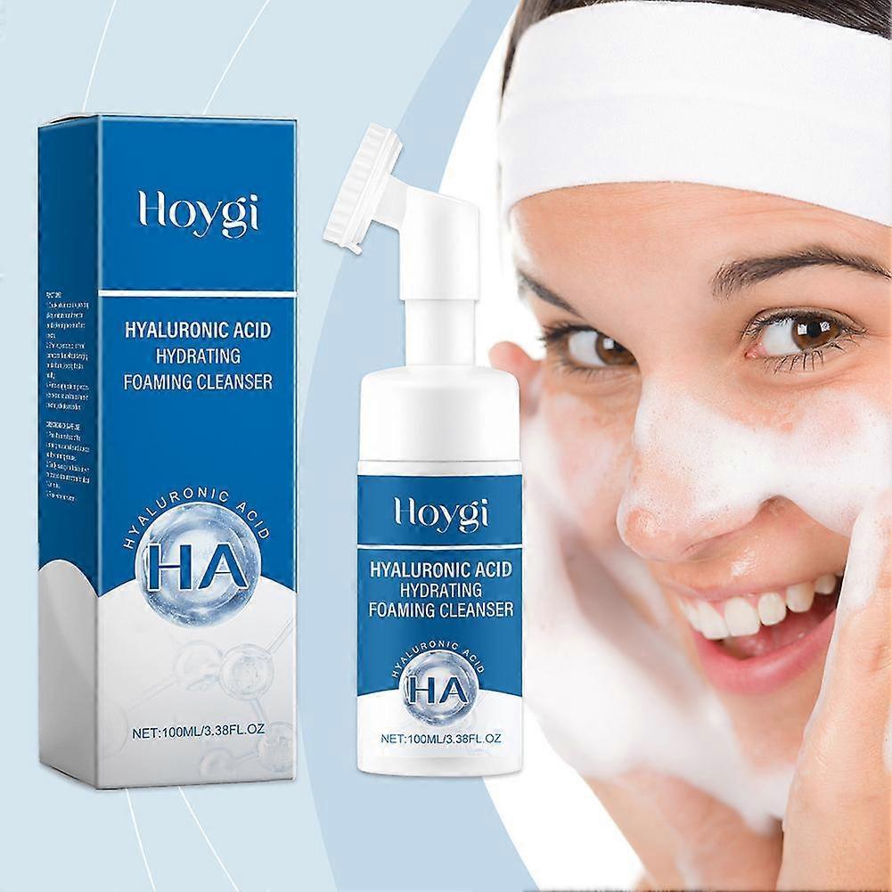 Hyaluronic Acid Cleansing Mousse Gentle Cleansing Moisturizing Exfoliating