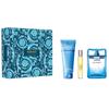 Versace Man Eau Fraiche Luxury Gift Set: 100ml Eau De Toilette, 10ml Travel Size, 150ml Shower Gel