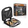 Electric Sandwich and Waffle Maker for European and American Style Breakfasts