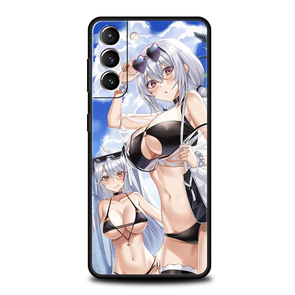 Летний сексуальный аниме-чехол для Samsung Galaxy S24 S23 S22 S20 S21 FE Ultra S24 S23 S10 S10E S9 S8 Plus 5G Силиконовая крышка для телефона