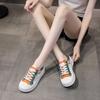 Chunky Sneakers Women Platform Shoes Brand Fashion Skateboard Shoes Casual Flat Breathable Students Shoes Hollow Summer Shoe