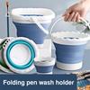 Portable Paint Brush Washing Bucket Silicone Paint Brush Washer Wash Pen Bucket  Students