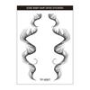 Челка Сломанные волосы Тату-наклейка Детские волосы Тату Линия роста волос Парик Наклейка Виски Край Наклейка