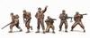 Paracel Miniatures Набор Британского Коммандос WWII Смоляной Набор MINI7247 1/72 (6 фигур)