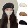 Winter Wool Berets Warm Painter Hat New Wool Felt Hat Girls