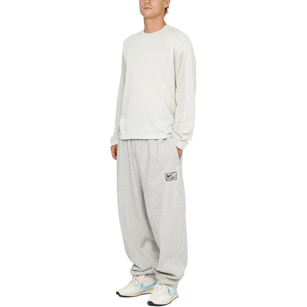Nike x Stussy Long-Sleeve Knit Jersey 'Light Bone' Men's HF3898-072