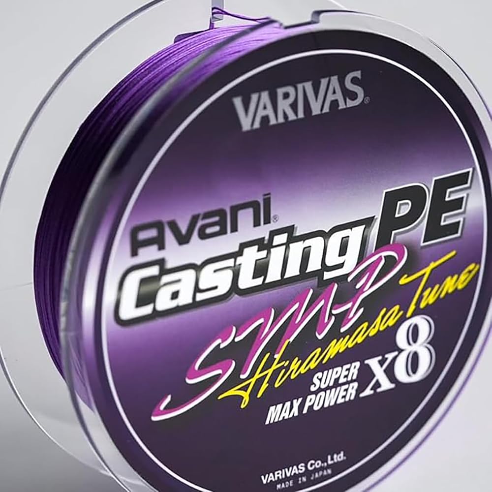 Varivas Avani Casting PE SMP Hiramas Tune X8 400m 12lb Fishing Line