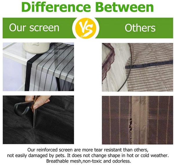 Занавеска для двери, окна, летняя антимоскитная сетка, защита от насекомых, летающих насекомых, дверная сетка, занавеска на липучке, сетка, декор для двери