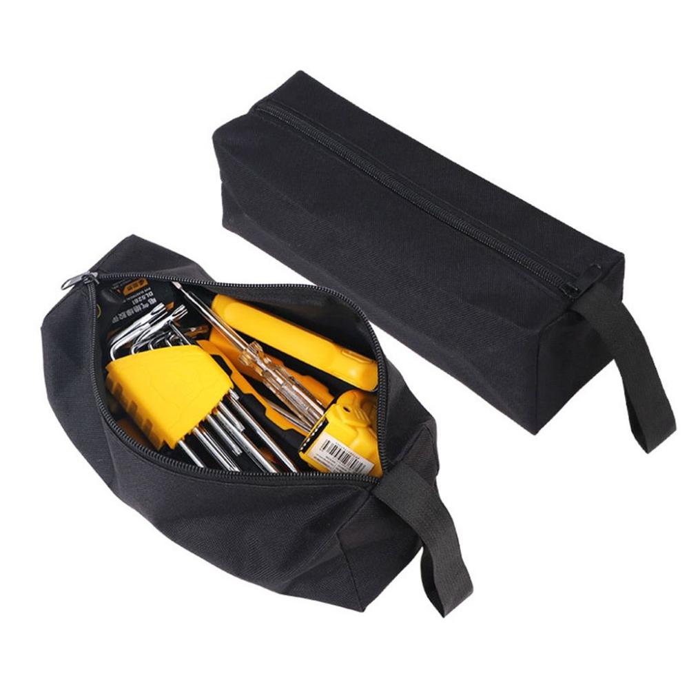 Gift Portable Oxford Cloth Thicken Canvas Zipper Pouch Hand Tool Pouch Tool Storage Holder Tool Bag