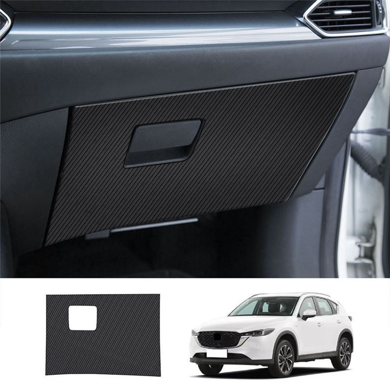 Authentic Car Leather Storage Glove Box Protector Pad Anti-Kick Pad Anti-Dirty Pad Mat Cover For Mazda CX-5 CX5 +