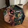 1pc Dinosaur Themed High-quality Umbrella,Automatic Opening and Closing Umbrella,Multi-functional Umbrella G0811359