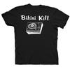 Винтажная музыкальная группа Bikini Kill Хлопок Черный Полный Размер Унисекс Классическая Рубашка Унисекс Футболка