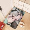 H-Honkai-Star-Rail Space Game Bathroom Mat Kids Room Bedroom Decoration Balcony Anti-Slip Doormat Living Room Welcome Rug