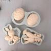 Формы ручной работы, креативные, для украшения пасхальной вечеринки, кролик, морковь, пасхальные яйца, силиконовая форма, формы для выпечки шоколадного печенья, инструменты